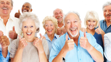 Happy Old People with Sunridge Medical