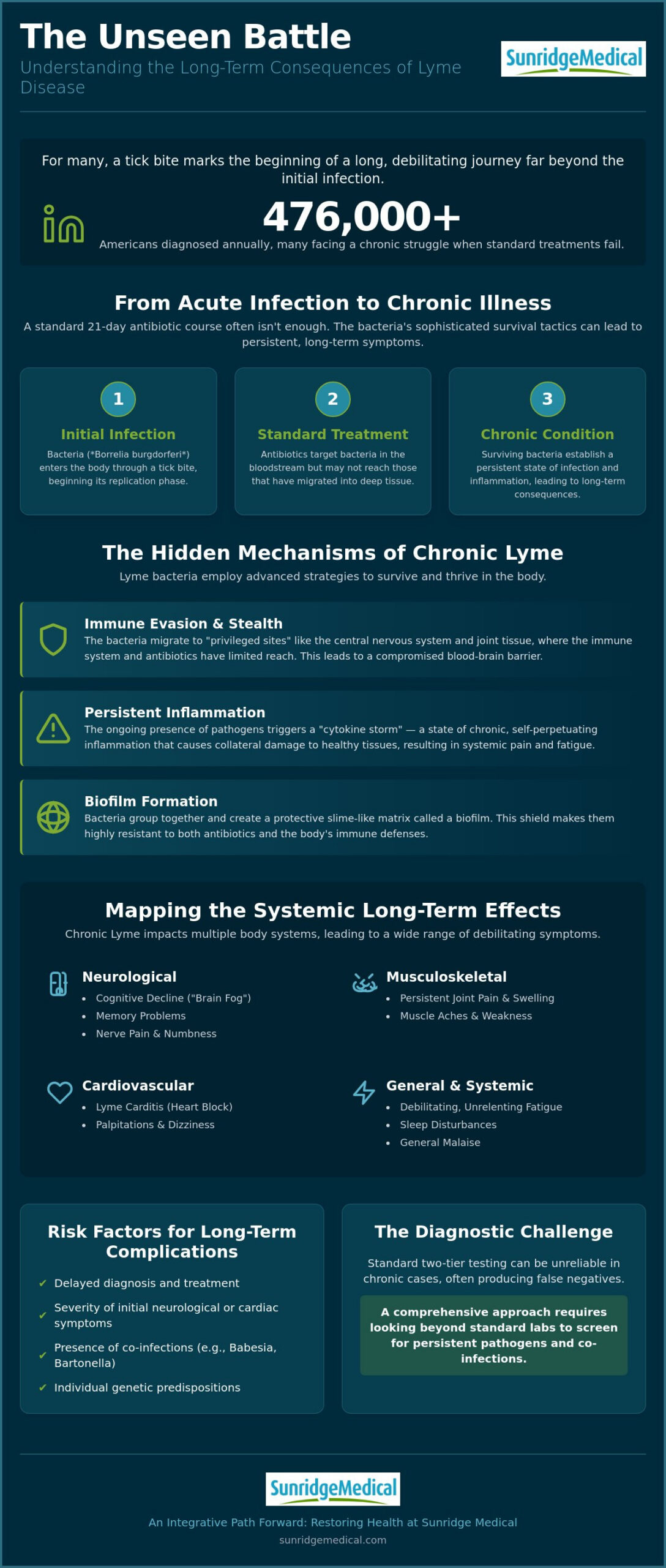 Lyme Disease Long Term Consequences: A Clinical Guide to Chronic Complications