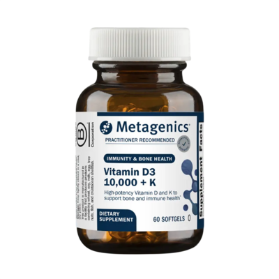 Vitamin D3 10,000 + K by Metagenics