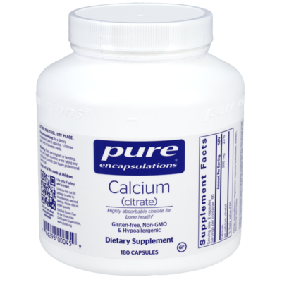 Calcium (Citrate) by Pure Encapsulations