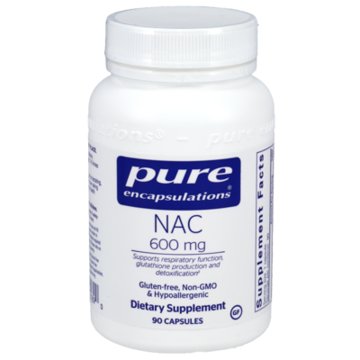 NAC 600mg by Pure Encapsulations