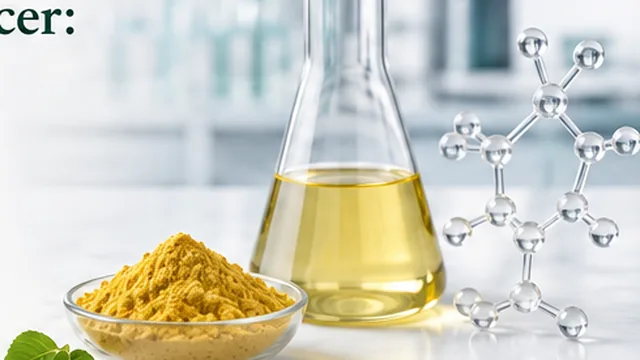 Alpha lipoic acid and cancer research with laboratory formulation and molecular model