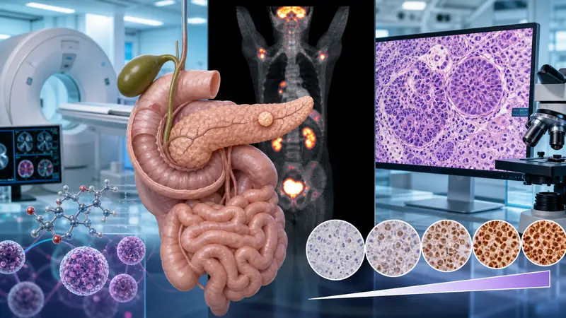 Pancreas and intestinal anatomy, DOTATATE PET imaging and neuroendocrine tumor pathology