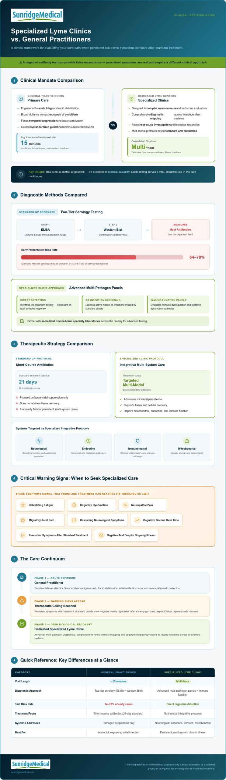 Specialized Lyme Clinics vs General Practitioners: Choosing the Right Care Path in 2026